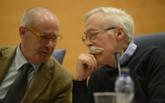 Profesor Ferri (i) Jaime Pastoe (d)